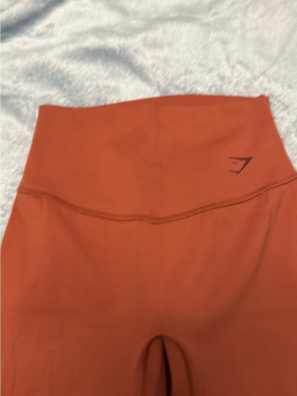 Gymshark High-Waist Orange Performance Leggings